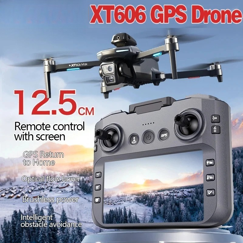 Drone Gps Mount - Оригинальный дрон XT606 MAX с GPS,