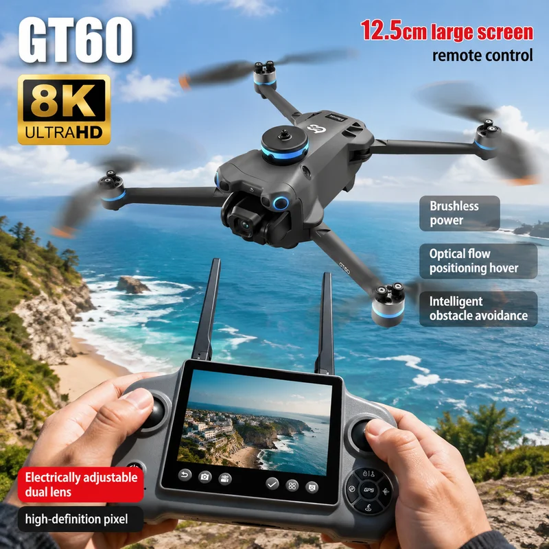 Drone Gps Mount - НОВЫЙ мини-дрон GT60 с двумя камерами,