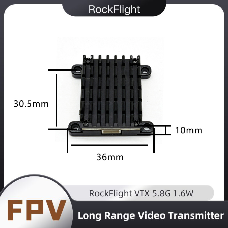 RockFlight TX663 VTX 5.8G 48CH – обзор и цена Drone Receiver