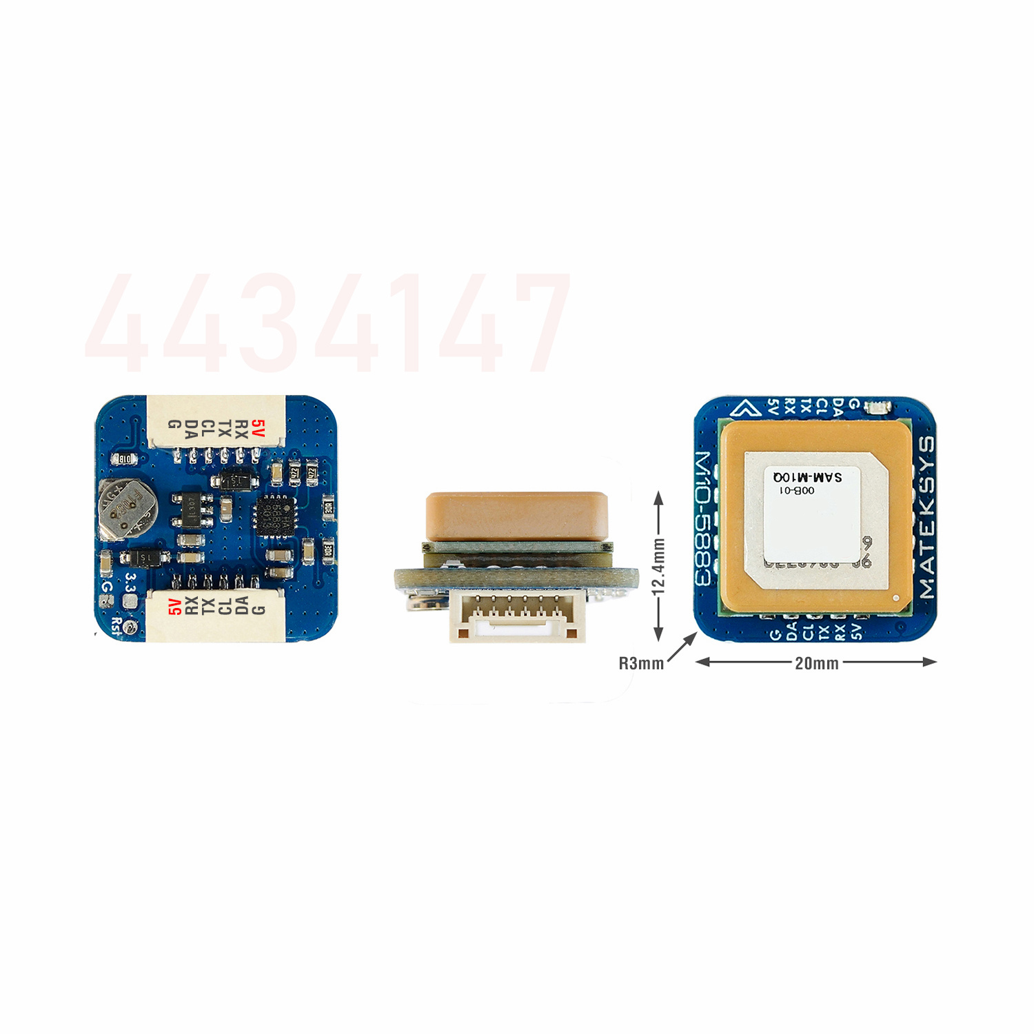 Флэш-навигатор с компасом QMC5 – обзор и цена Drone Compass