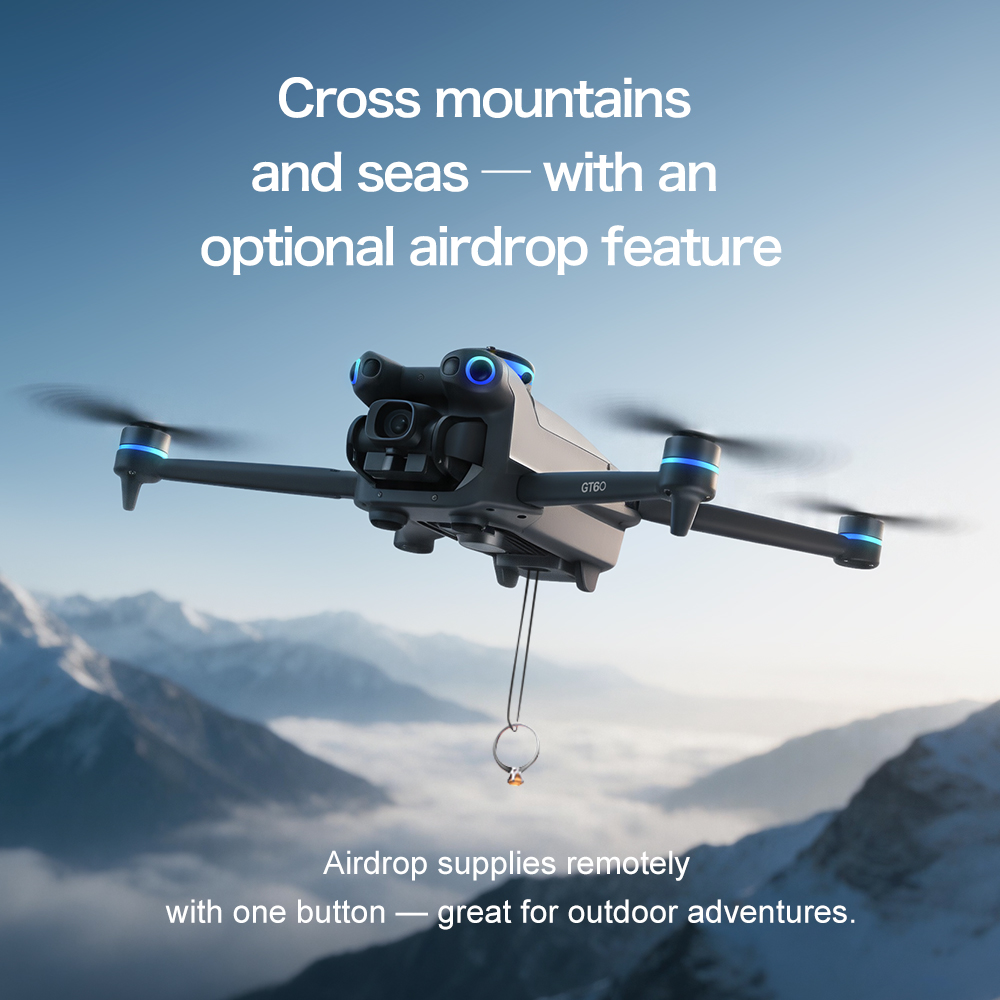 НОВЫЙ мини-дрон GT60 с двумя к – обзор и цена Drone Gps Mount