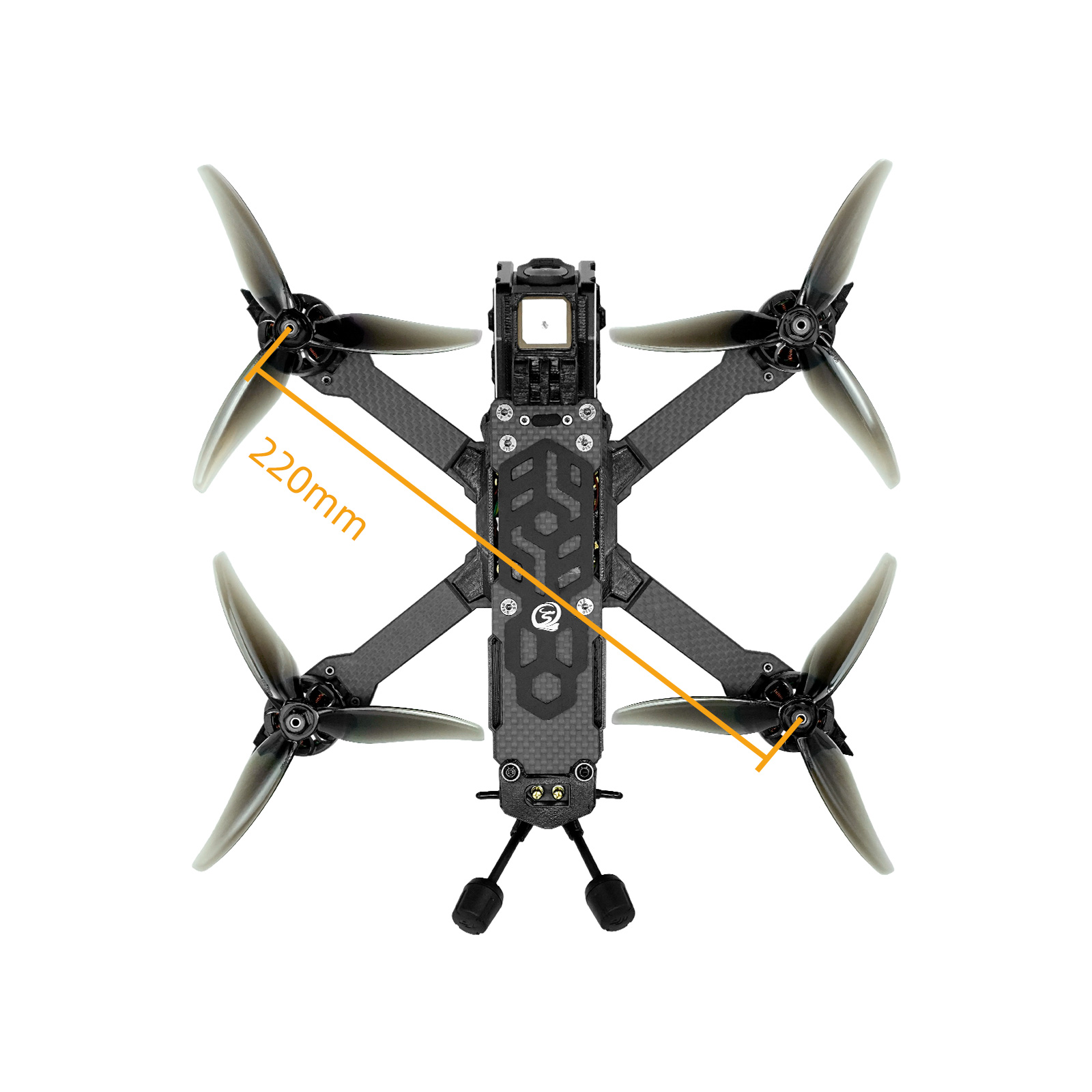 SEQURE SQFPV Heison 5X V2 Квад – обзор и цена Drone Gps Mount